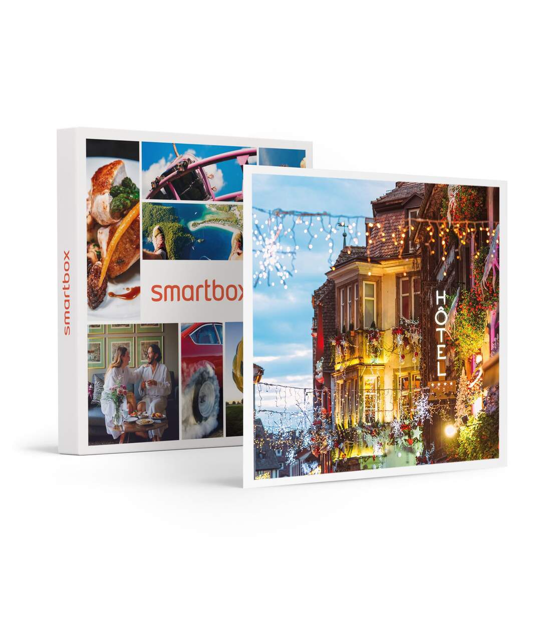 Charmante escapade de 2 nuits pour un duo romantique - SMARTBOX - Coffret Cadeau Séjour