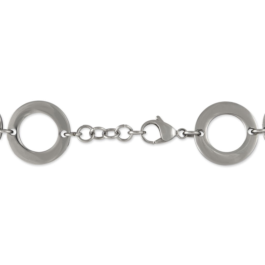 Collier Reyhana Acier Blanc