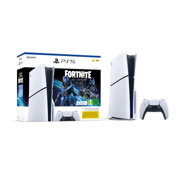 Sony PlayStation 5 Slim Standard Edition 1TB SSD   Fortnite Cobalt Star