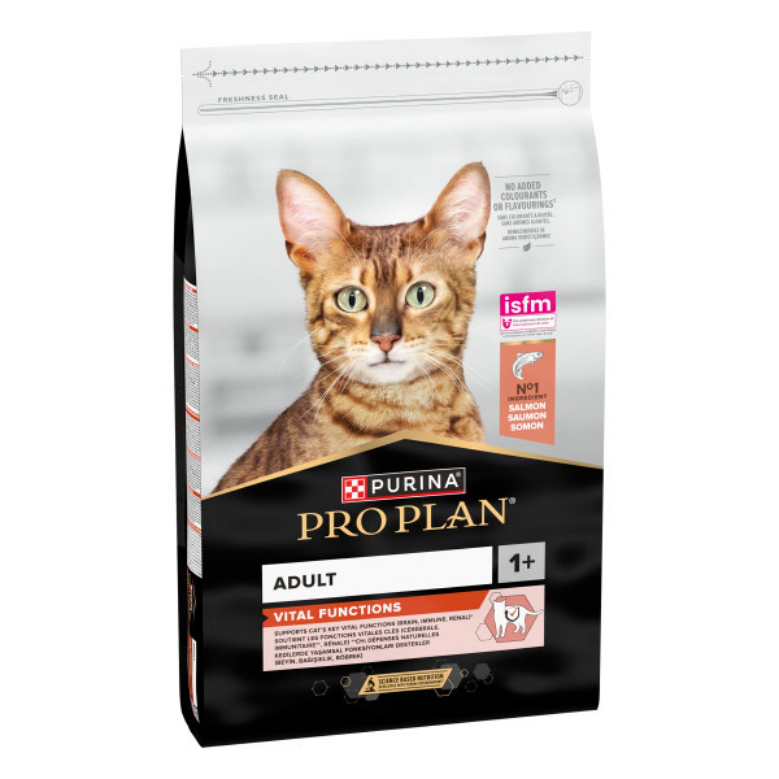 Purina Pro Plan Adult 1+ Vital Functions Kat Zalm 10 kg | 15804