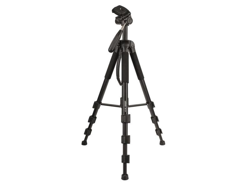 Dörr Stativ HD-175 Aluminium – Inklusive Monopad Alustativ in schwarz mit Monopad