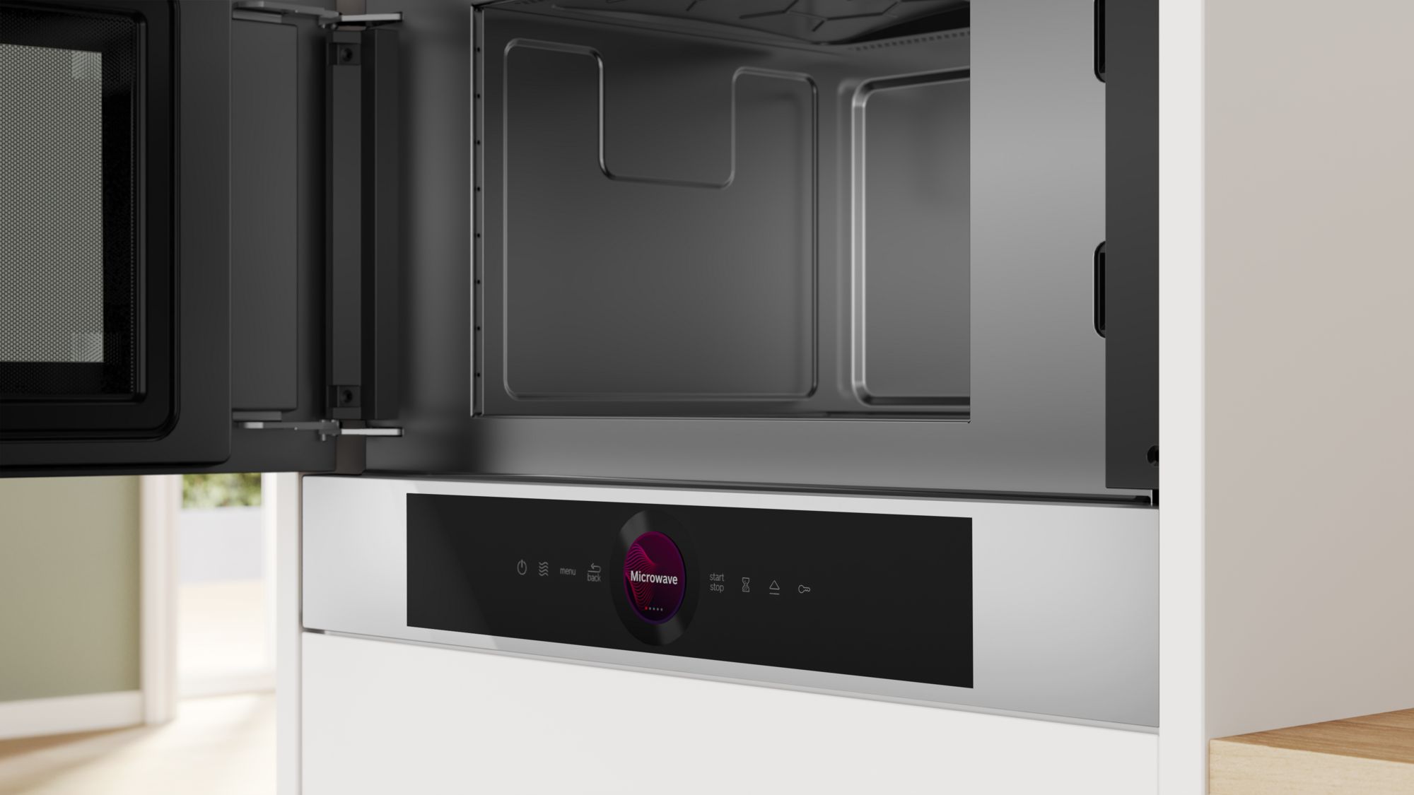 Micro-ondas de embutir Série 8 Branco BFL7221W1