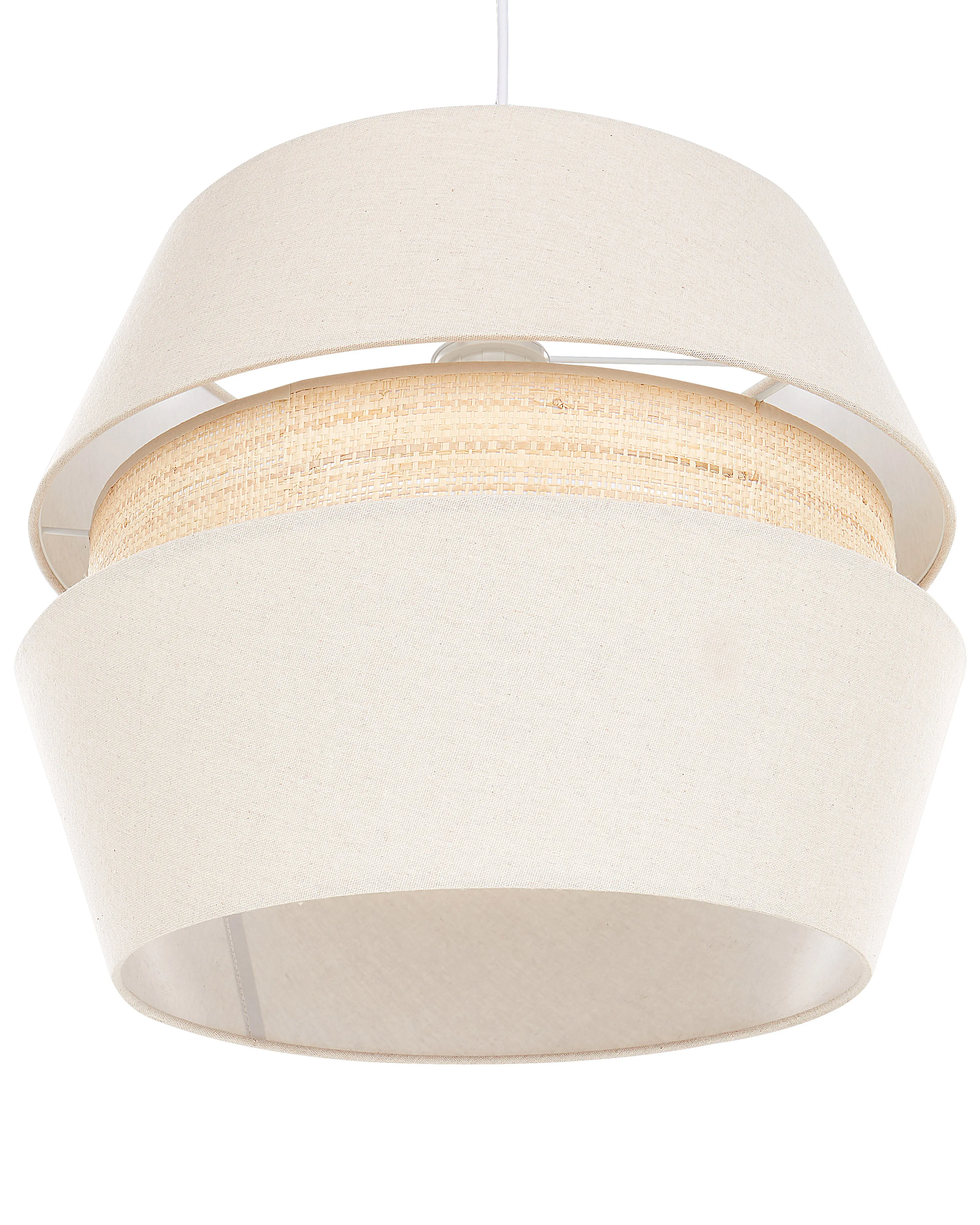 Hanglamp ATOYAC Kunstlinnen Beige