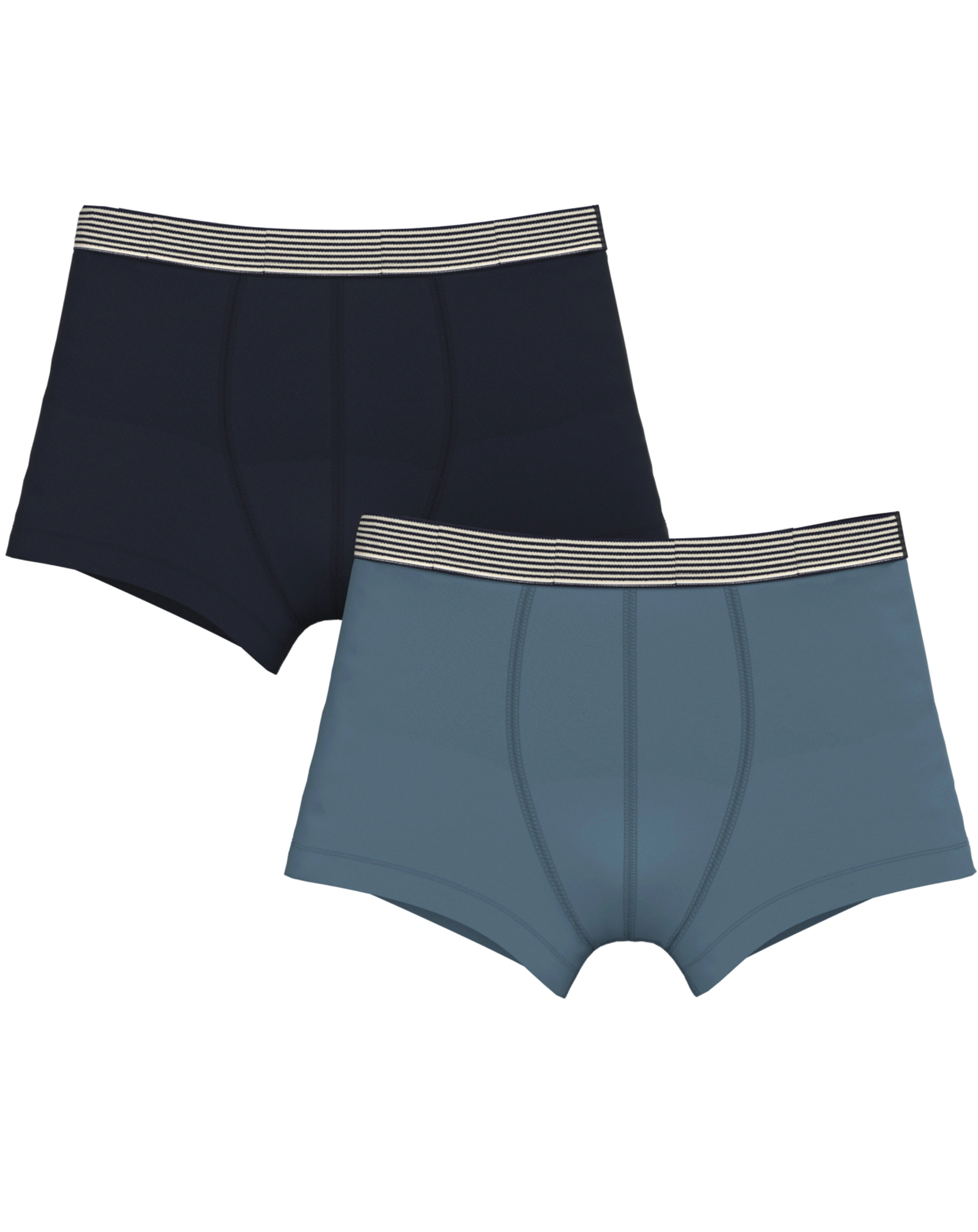 Boxershorts SOLID 2er-Set in blau