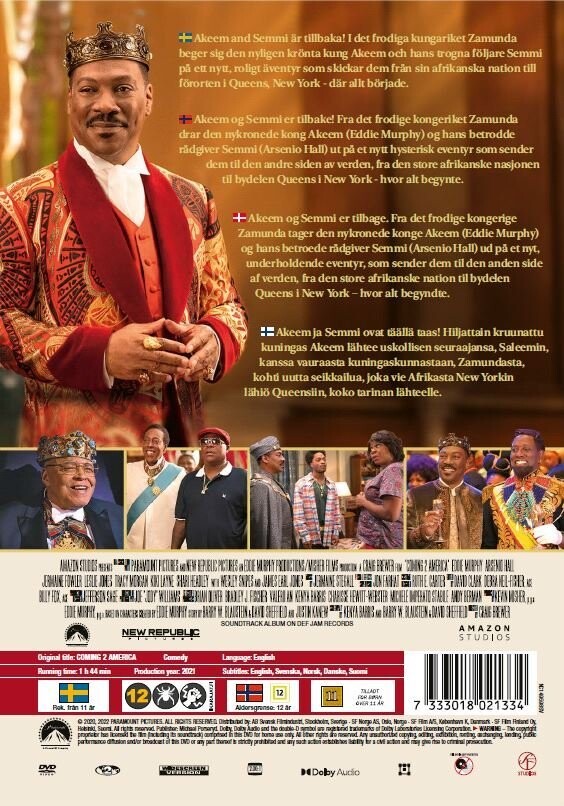 Coming To America 2 - 2021 - DVD