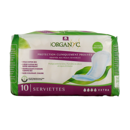 Organyc Protections Bio pour Fuites Urinaires