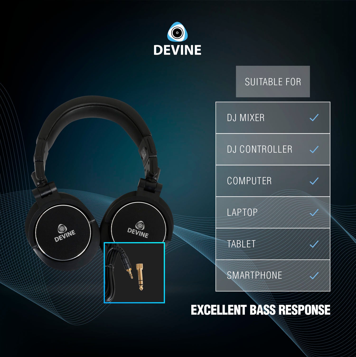 Devine PRO 900 DJ/Studio koptelefoon
