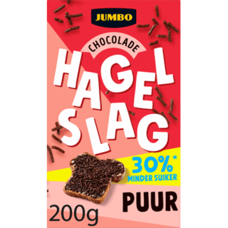 Jumbo Chocolade Hagelslag Puur 200 g
