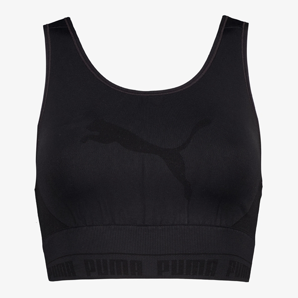 Puma Evoknit  dames crop top zwart