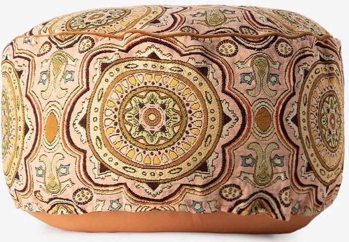 Sissy-Boy - Multicolour - Poef - 60x60x38 cm - All-over Bohemian Print