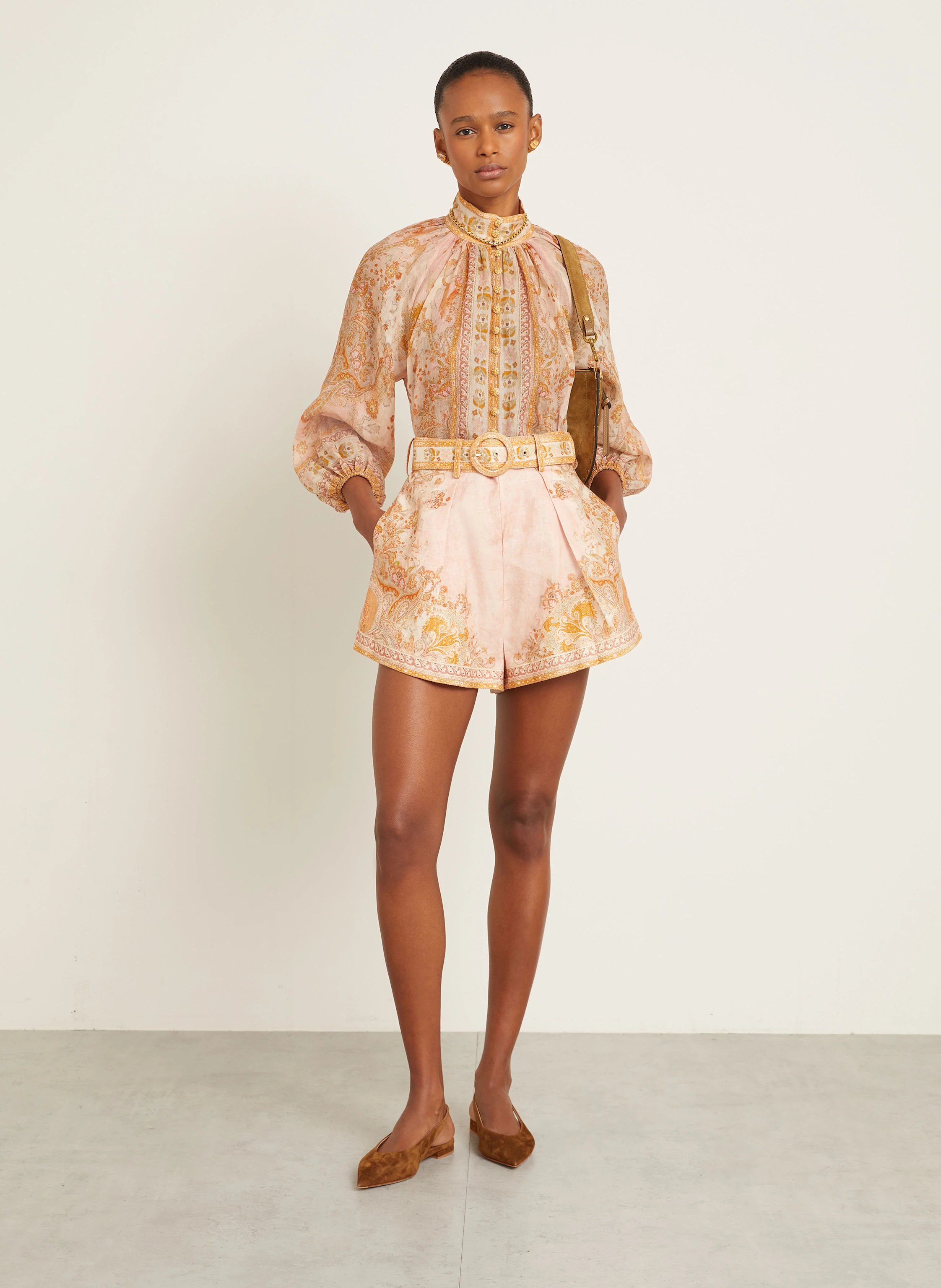 ZIMMERMANN Leinenshorts ACACIA