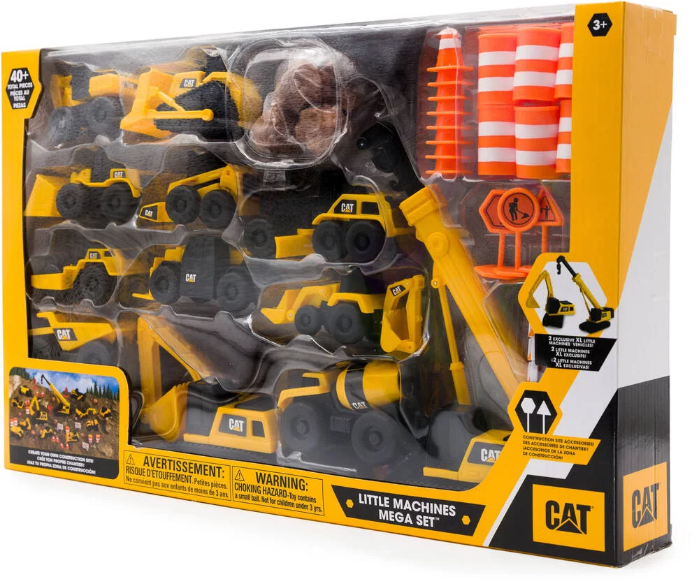 CATERPILLAR -  PACK LITTLE MACHINES MEGA SET