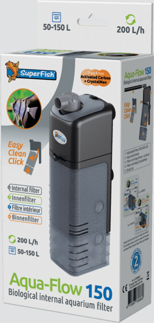 Superfish Aquaflow 150 Filter 200 L/H | Binnenfilter