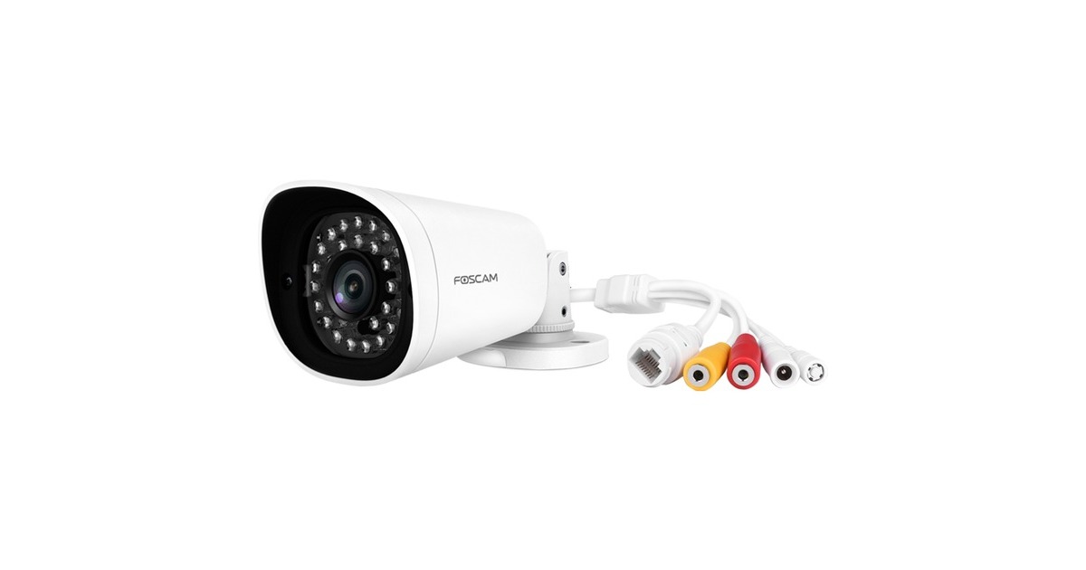FoscamG4EP PoE 4.0 MP outdoor beveiligingscamera  (Wit)