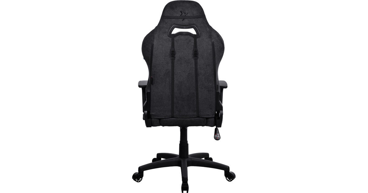 ArozziTorretta Soft Fabric - Pure Black gamestoel  (Zwart)