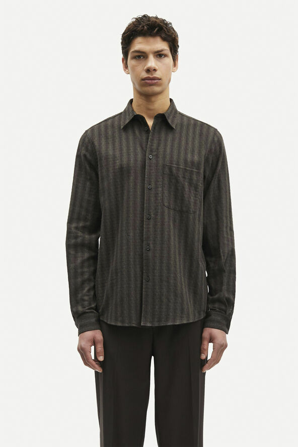 Samsøe Samsøe Saliam FJ shirt 15362 Forest night st.