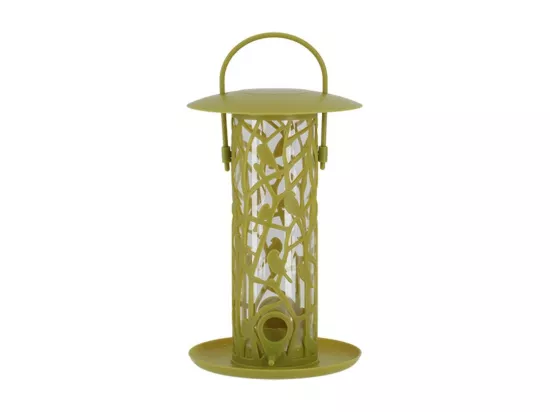 Mangeoire silo pour oiseaux Chiffchaff Pour graines + plateau + perchoir