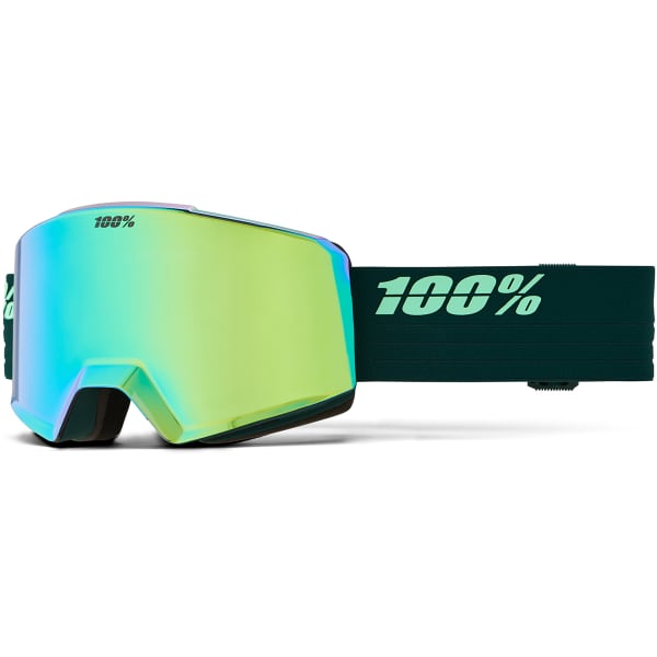 Masque de ski 100PERCENT NORG CHAMELEON - MIRROR GREEN LENS