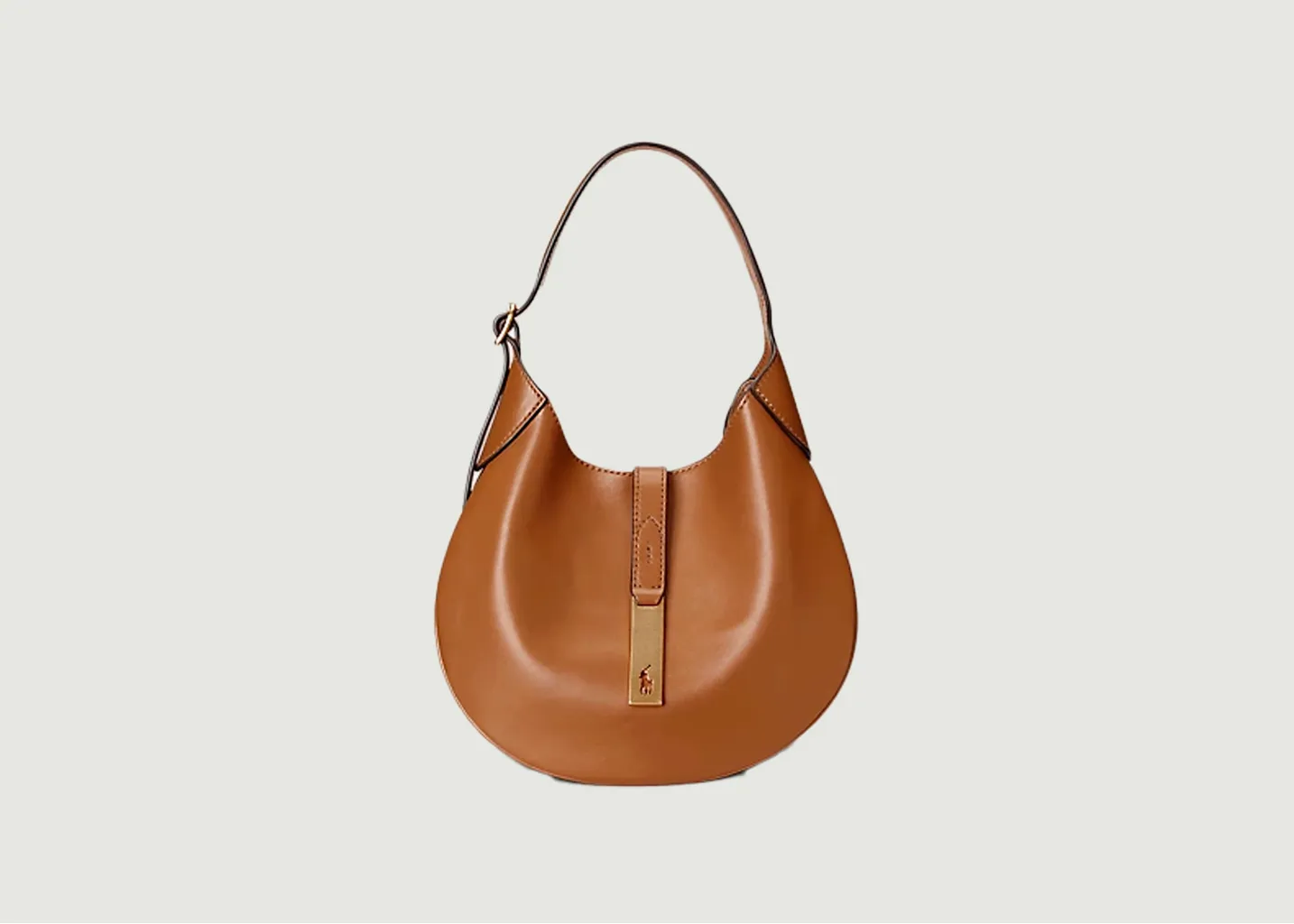 Sac Shoulder Polo ID En Vachette Polo Ralph Lauren