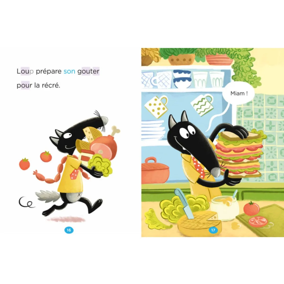 Auzou Mes Premières Lectures avec Loup - La rentrée des classes
