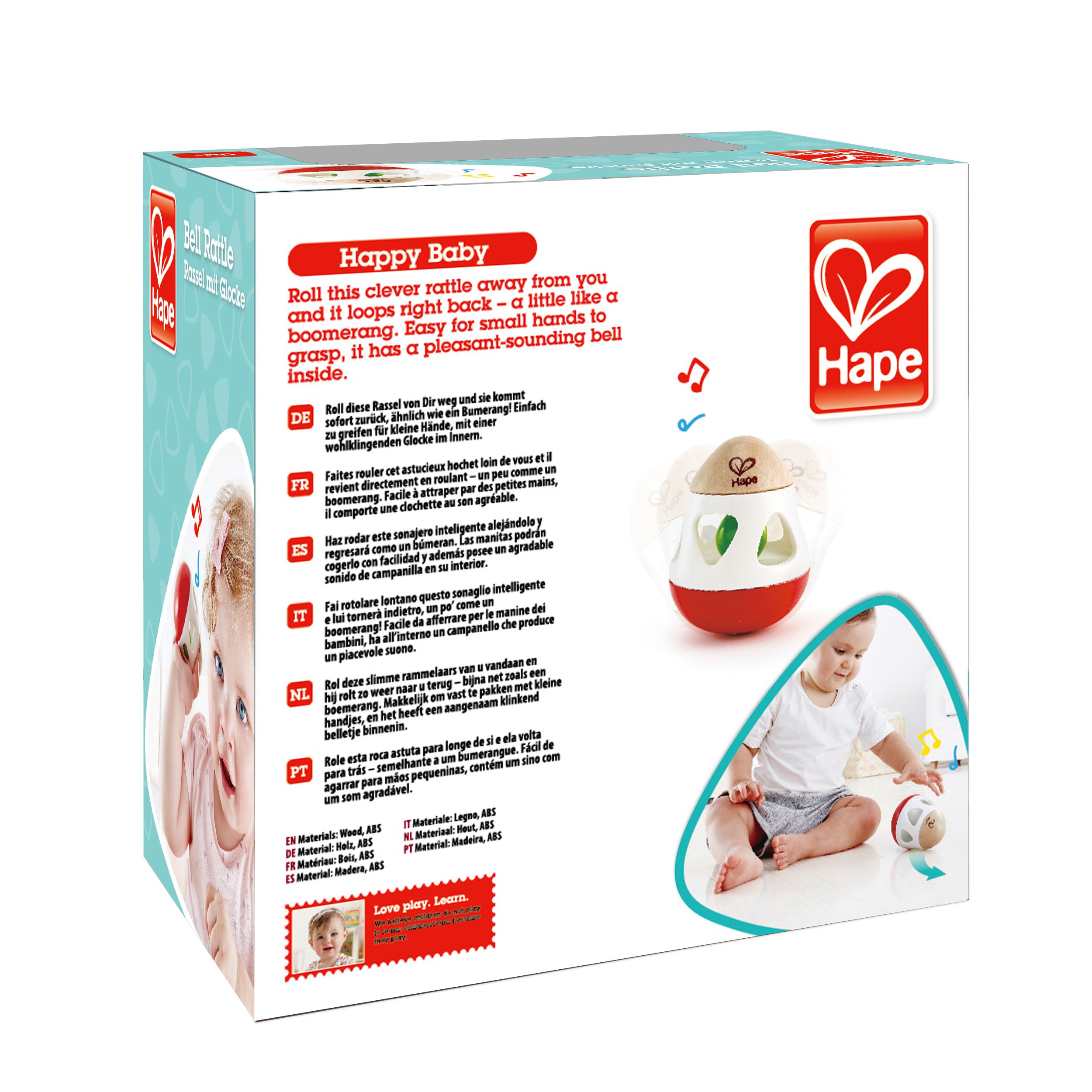 Hape Rassel mit Glocke