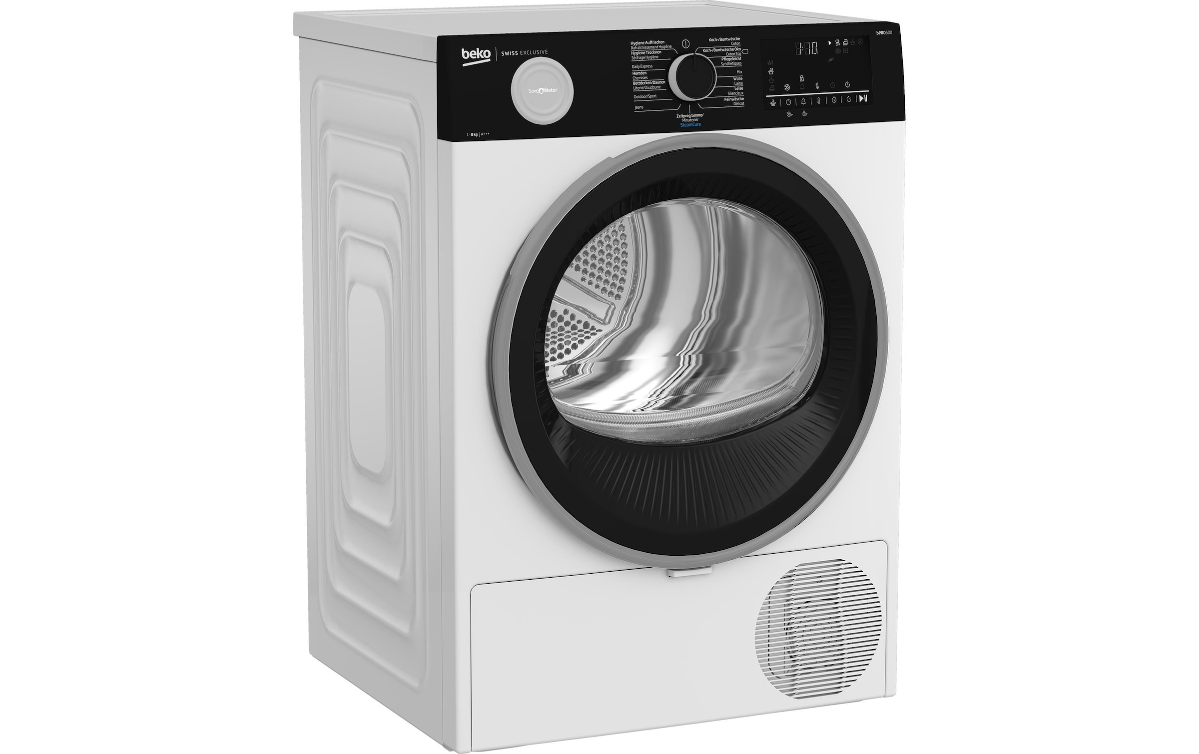 BEKO Waschtrockner »TR550 Rechts/Wechselbar« 63 dB(A) Höhenverstellbare Füsse, Innenbeleuchtung, Zeitprogramm