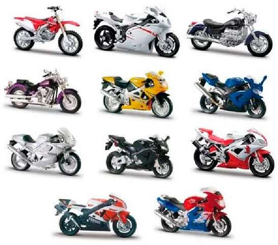 MOTO BURAGO 18 PIECES 1\/18E