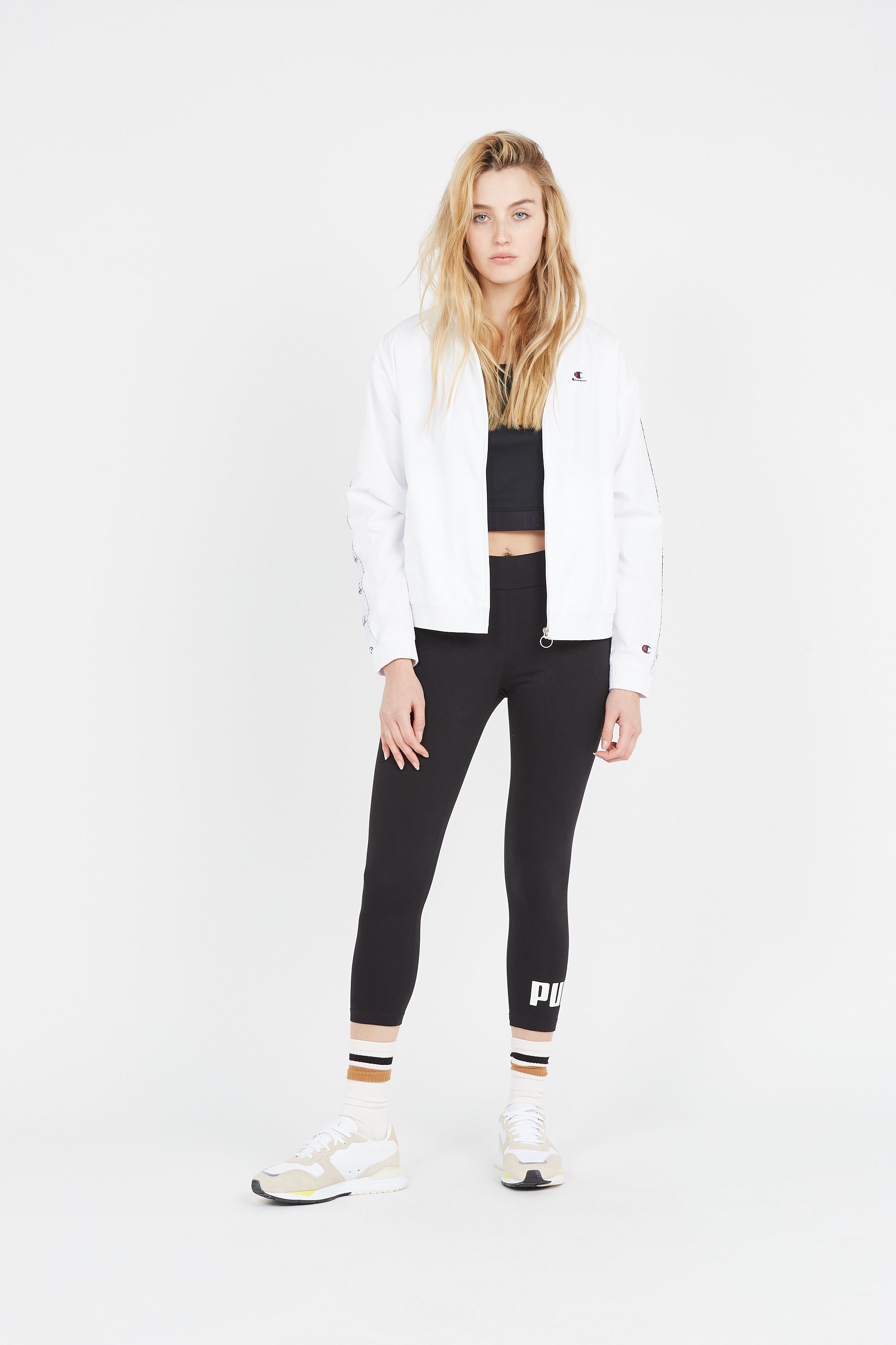 CHAMPION Blouson Blanc