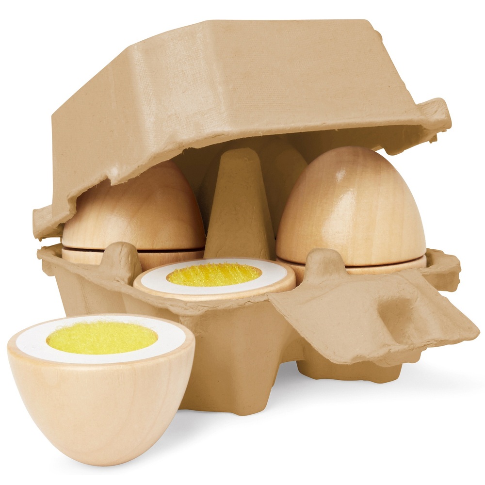 Küchenecke Holzeier-Packung