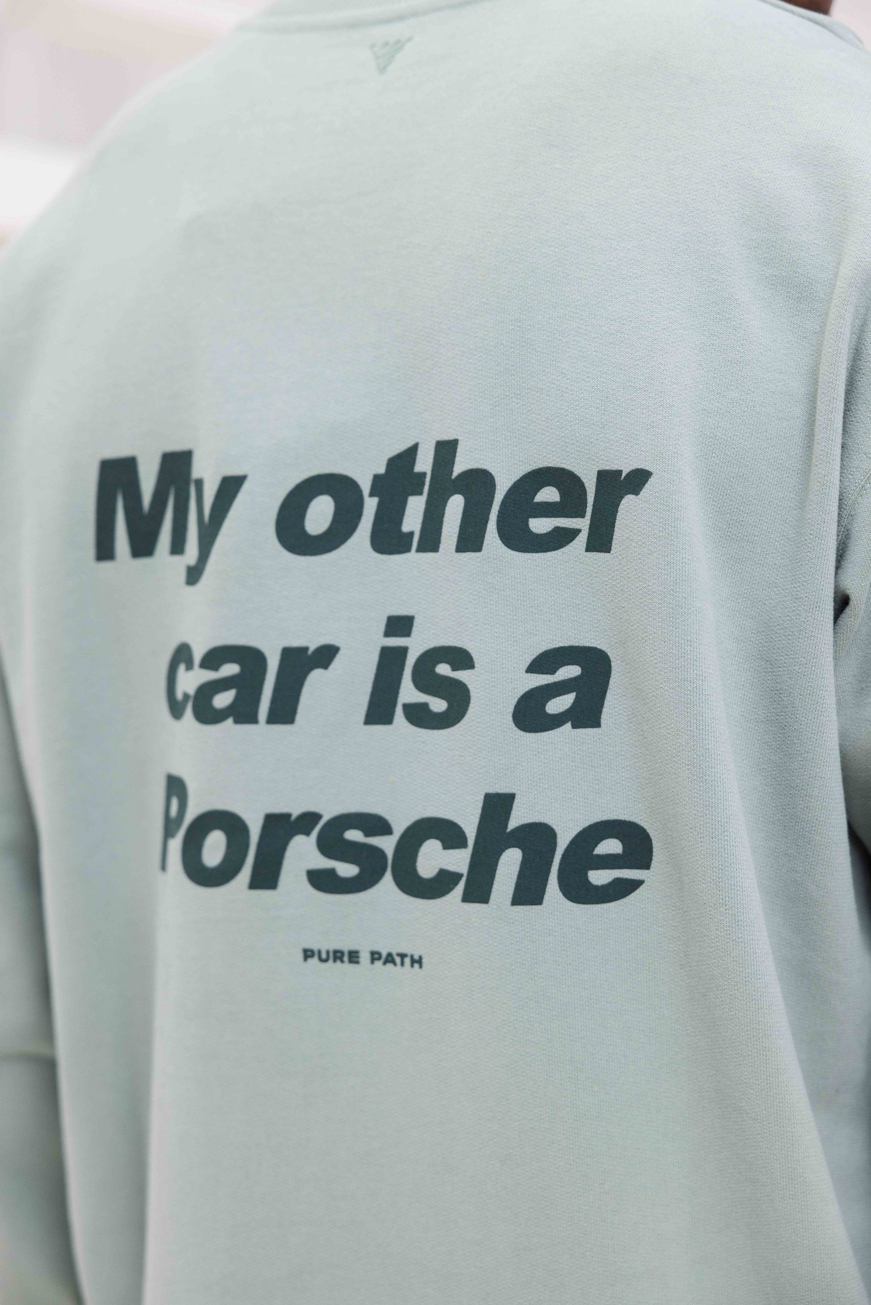 Pure Path My Other Car Sweater Lichtgroen