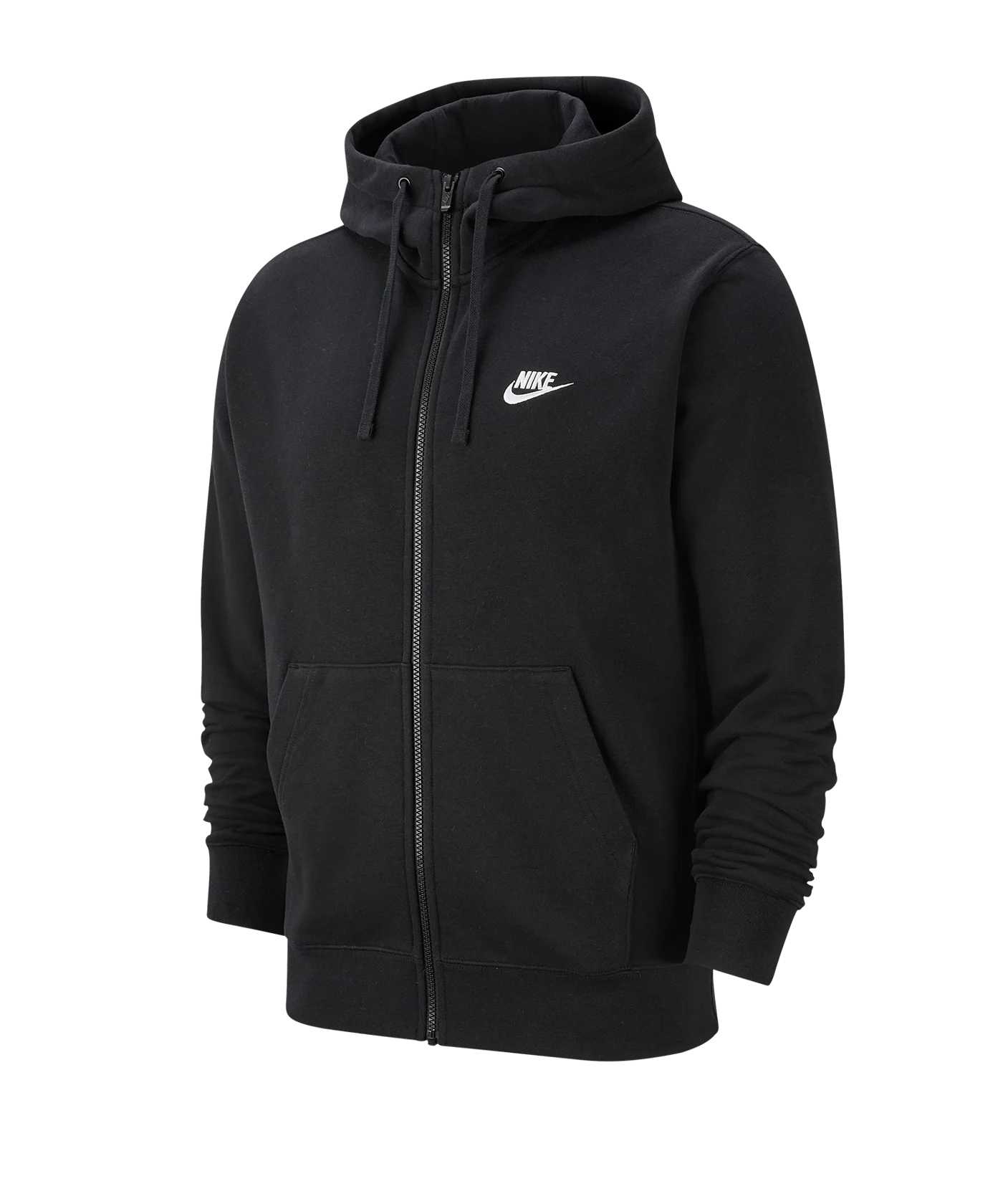 Nike Club Kapuzenjacke Schwarz F010