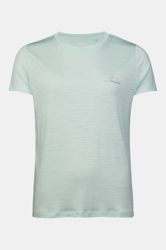 Ayacucho Ayacucho Ridge Trail Merino T-Shirt Print Dames