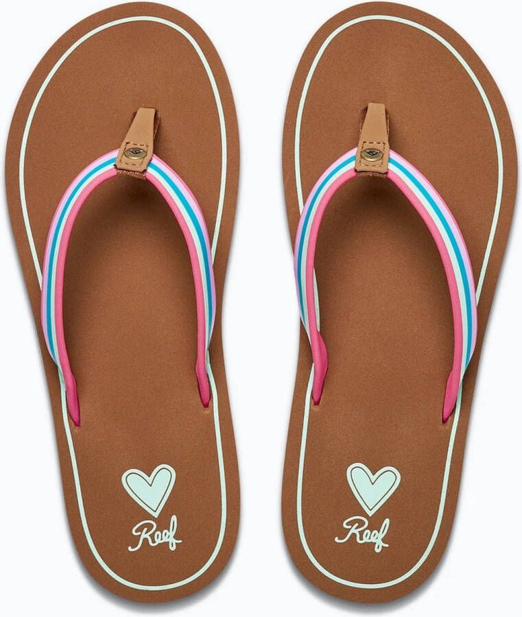 Reef Slippers Kids Devy Multi CI6809 Rood-33 34