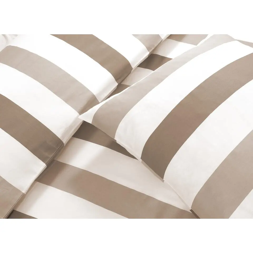 Papillon dekbedovertrek Scott - 140x200/220 cm - Taupe
