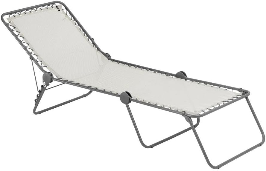 Lafuma Mobilier Siesta L Sonnenliege, Batyline, Seigle II, 201x70x35.5 cm