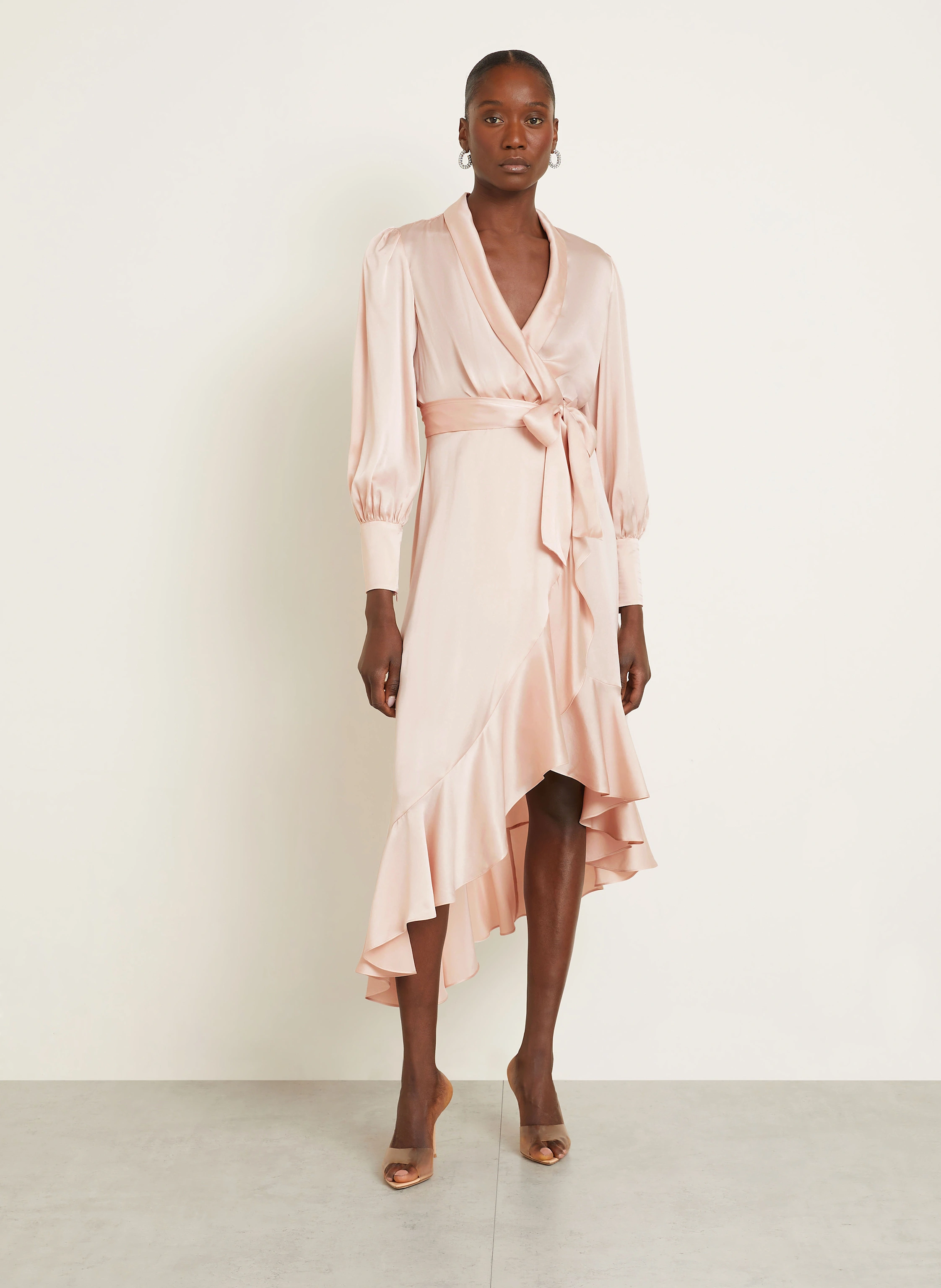 ZIMMERMANN Wickelkleid aus Seide
