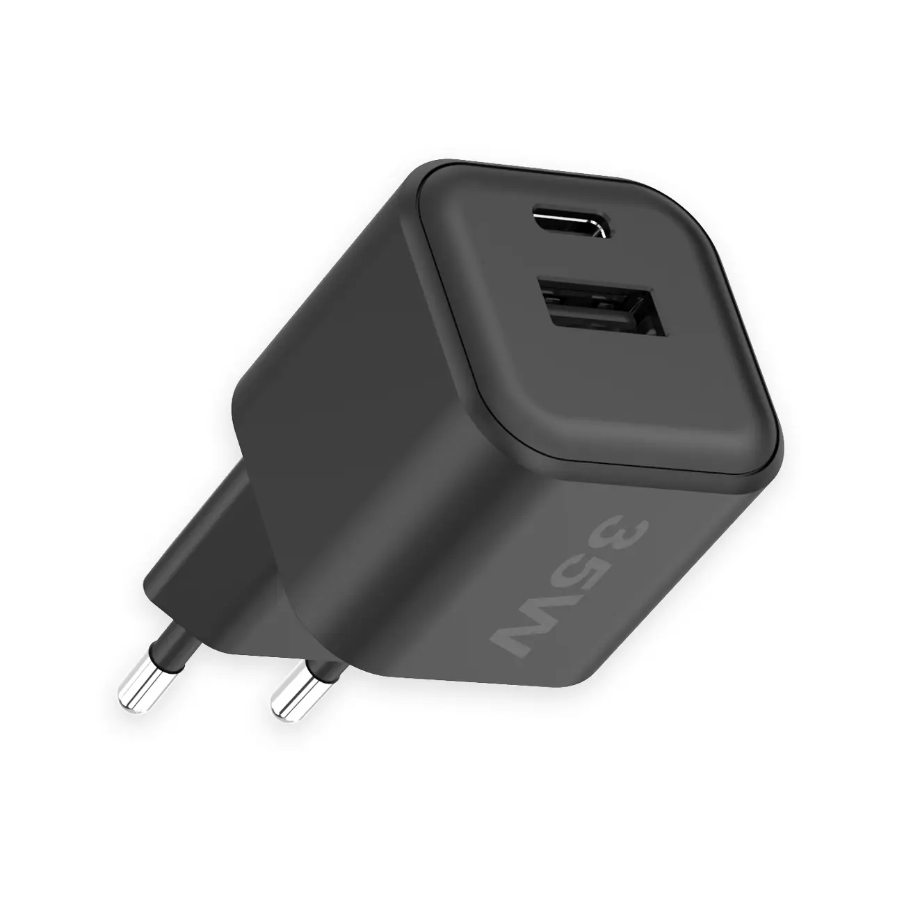 Fontastic USB Ultra Schnell-Reiselader Mini GaNto35 schwarz