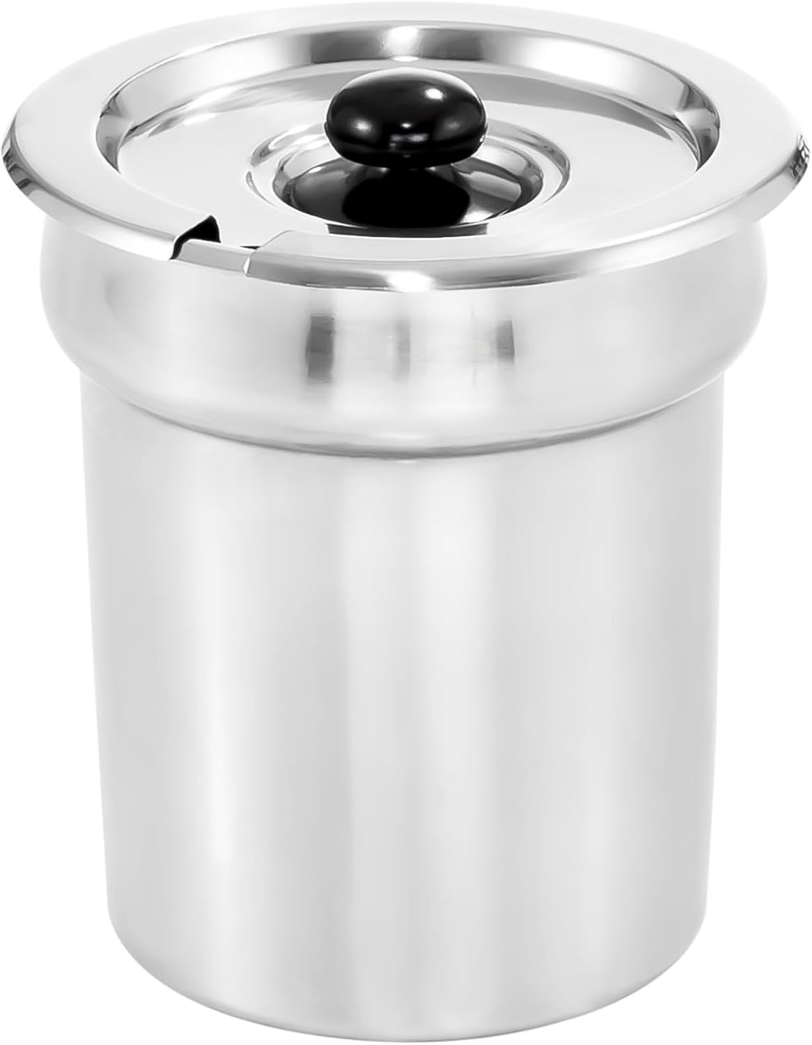 Royal Catering - RCBM-2/4R - Bain Marie Suppenstation Hotpot mit Ablasshahn Chafing Dish (2 x 2,75 L, 30-110 °C, 2 x 150 W, Inklusive 2 Deckel)