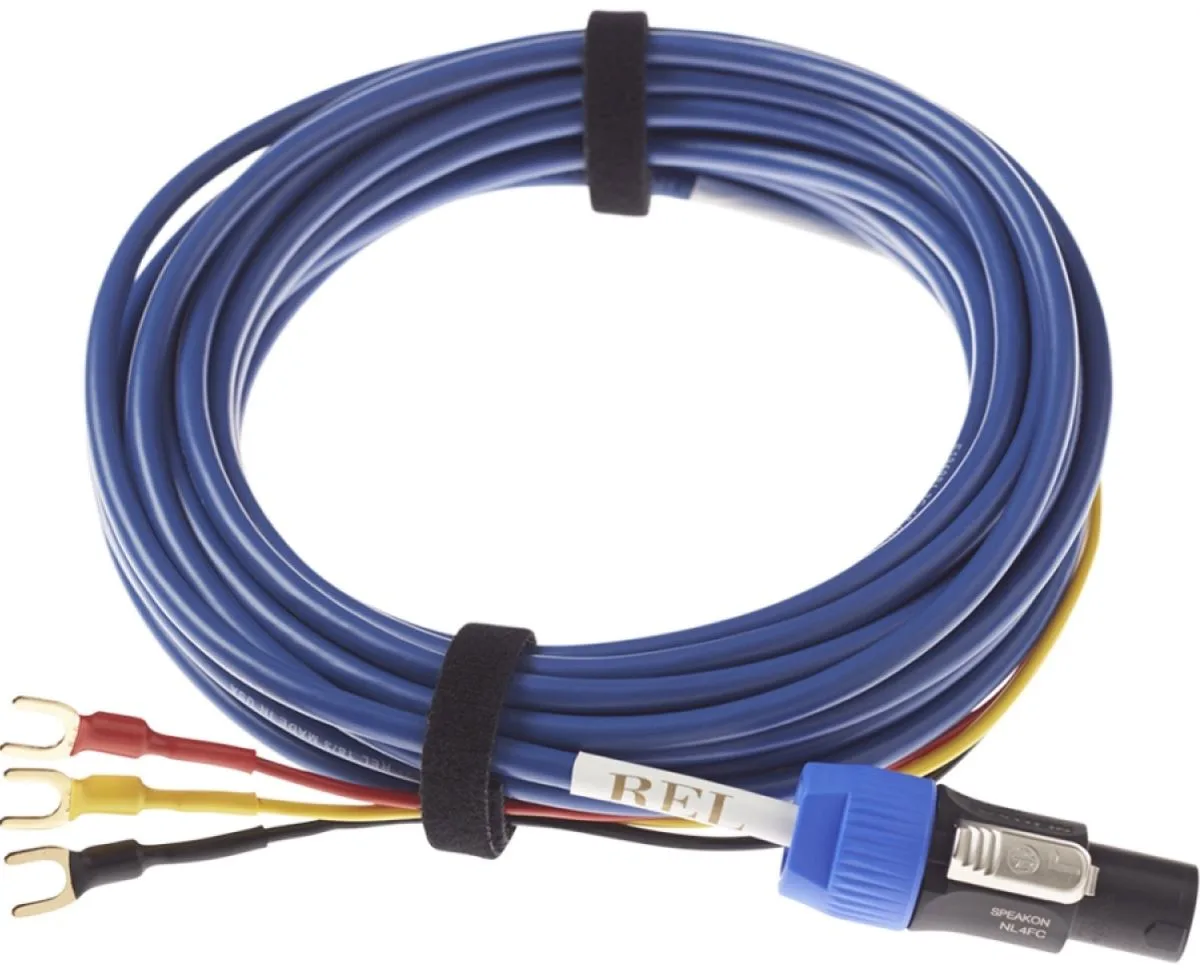 REL Bassline Blue (6 m) Câbles caisson de basses