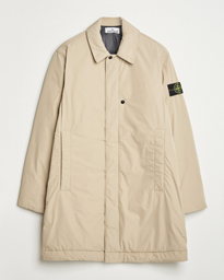 Stone Island Micro Twill Primaloft Padded Coat Navy