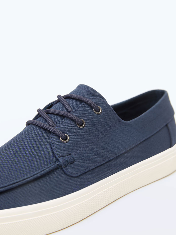Sapato náutico - Azul Marinho