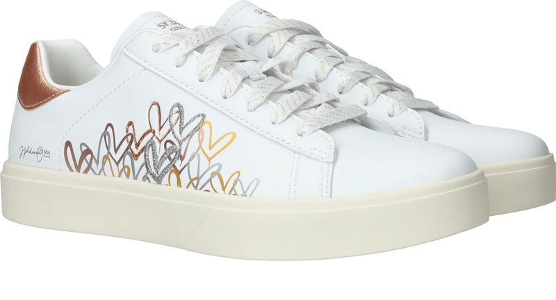 Skechers JGoldcrown Eden LX Gleaming Hearts Sneakers Wit Dames