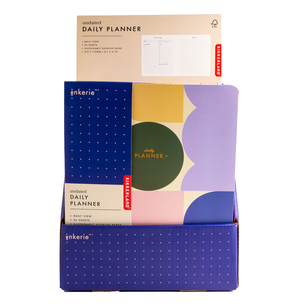 Inkerie Undated Daily Planner
