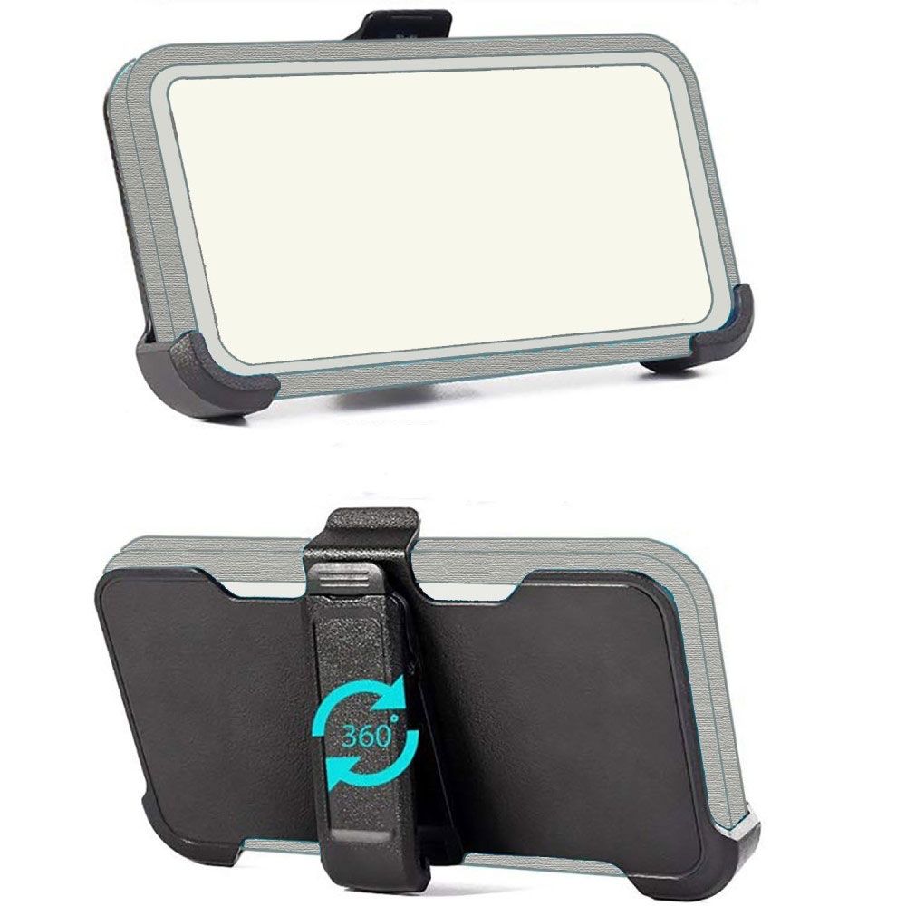 iPhone SE (2022/2020) / 8 / 7 / 6S Outdoor Schutz Hülle   Holster - Blau