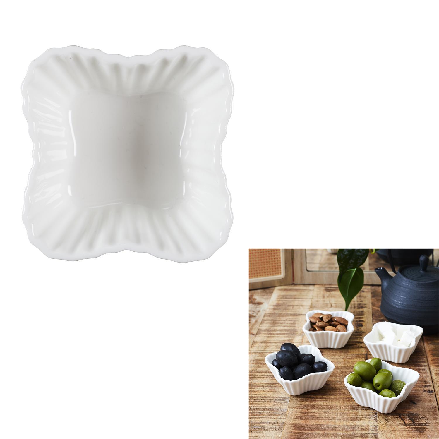 RAMEQUIN TEXTURE PORCELAINE 4CM