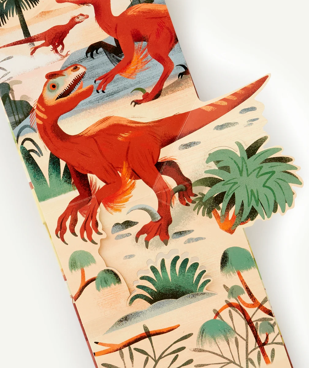 MILANLES DINOSAURES - UN SUPER-LIVRE À POP-UP