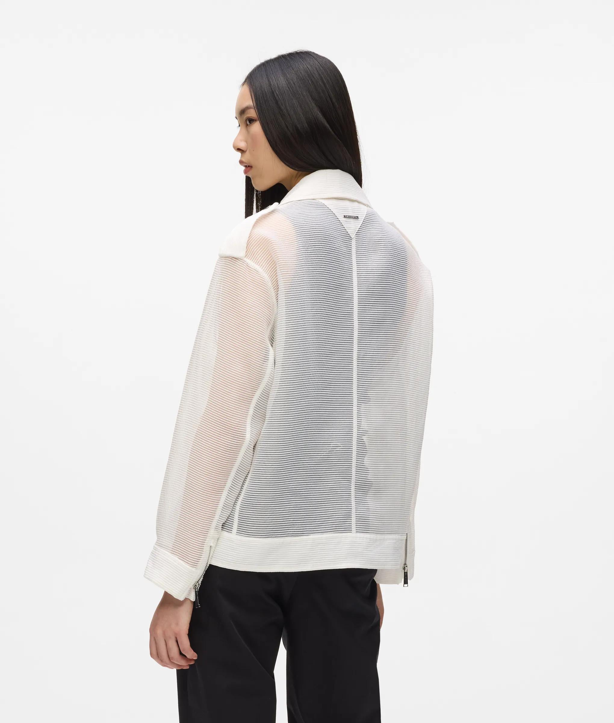 Biker van organza jacket