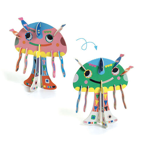 Djeco knutselset collage 3D dieren