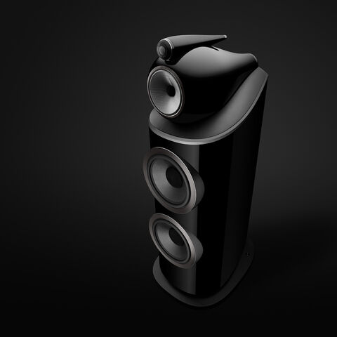 Bowers & Wilkins 801 D4 – de ultieme vloerluidspreker uit de 800 Series Diamond Zwart hoogglans