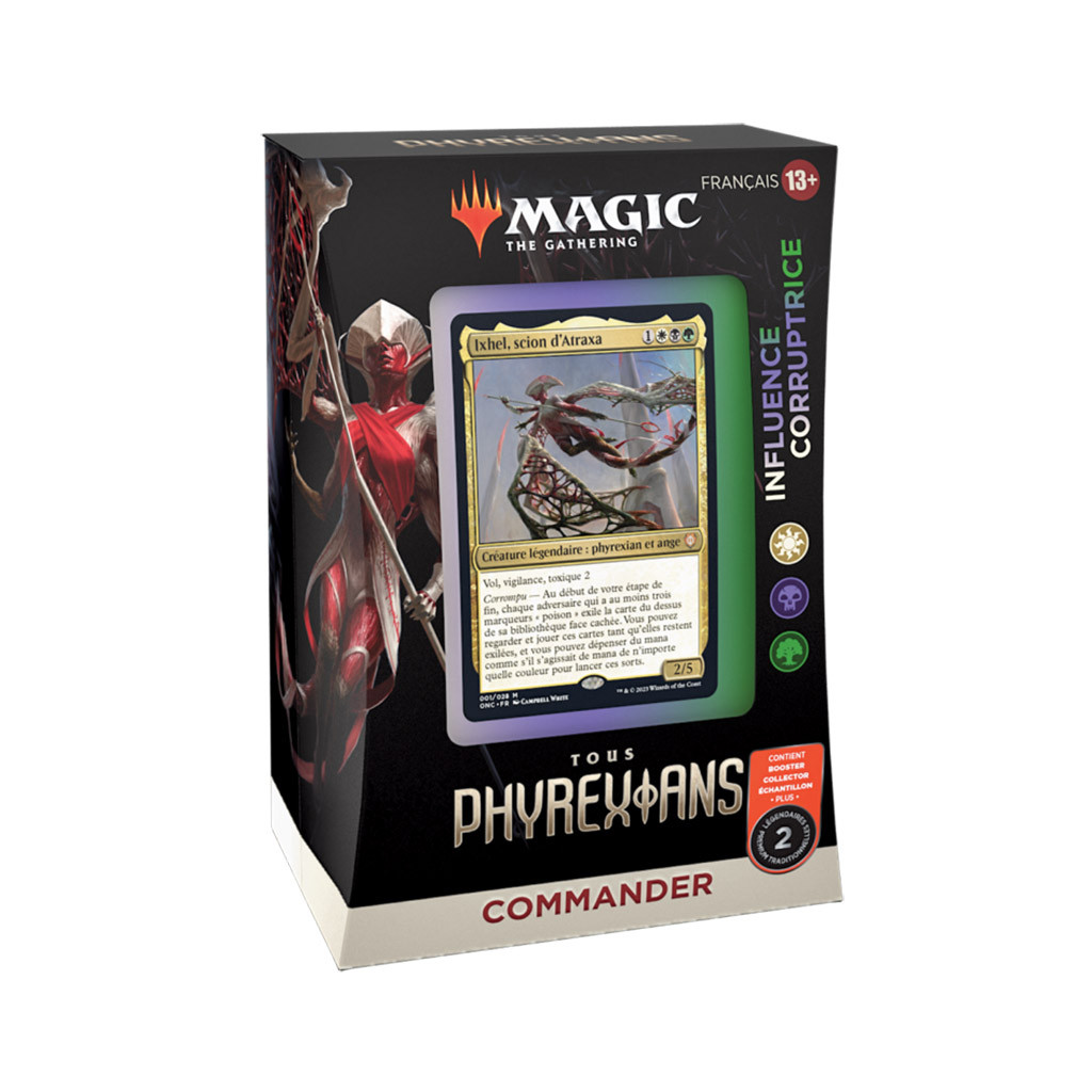 Magic : Tous Phyrexians - Deck Commander Influence Corruptrice